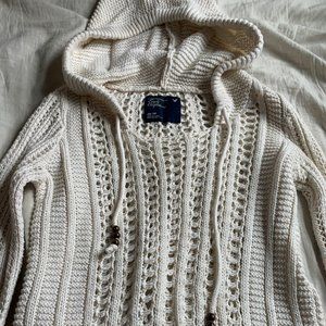 Cream Hooded Sweater